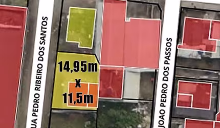 TERRENO ESCRITURADO - BAIRRO NOSSA SENHORA DAS GRAÇAS - NAVEGANTES;