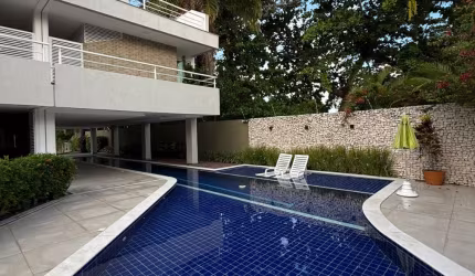Cobertura duplex para locação 4/4 suítes Mobiliada em Buraquinho