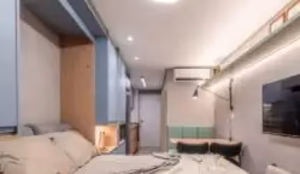Apartamento Studio Novo - Mobiliado - Metrô - Parque Severo Gomes -