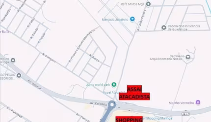 terreno comercial a preço de oportunidade proximo ao catuai Maringá