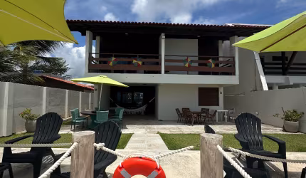 CASA BEIRA MAR - ENSEADA DOS GOLFINHOS, ILHA DE ITAMARACÁ, ACEITO APTO NA ZONA NORTE COMO ENTRADA