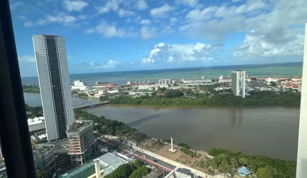 Arcos da Aurora, vista espetacular e Conforto premium no Coração do Recife