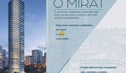 Lançamento - Mirat Martins de Sá, 4 suítes - Horto Florestal
