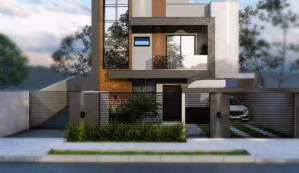 Sobrado com 3 quartos, 139 m², à venda por R$ 780.000 - Novo Mundo