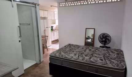 LOFT MOBILIADO BEM LOCALIZADO CENTRO DO RUDGE RAMOS  SBC