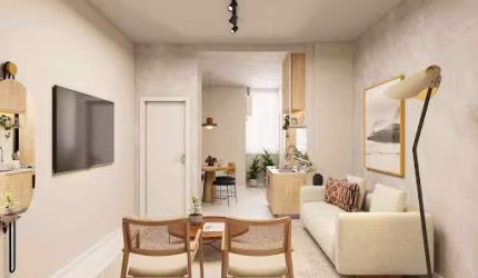 Apartamento com 2 dormitórios à venda, 54 m² por R$ 1.730.000,00 - Leblon - Rio de Janeiro/RJ