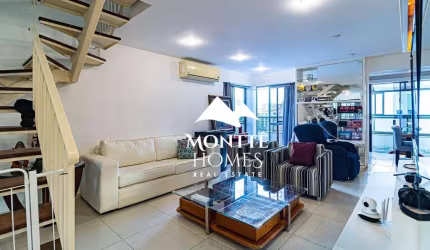 COBERTURA LINEAR, DUPLEX 3 QUARTOS, COM 168M²
