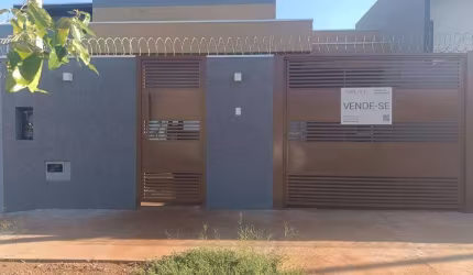 Casa à venda com 2 quartos sendo 1 suíte no Setsul em Três Lagoas - MS