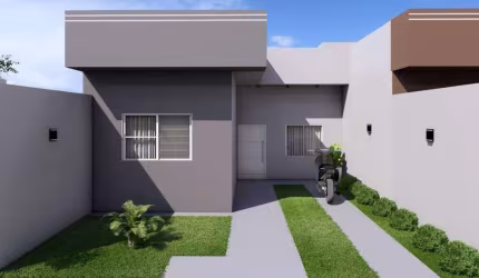 Casa de esquina com 2 quartos sendo 1 suíte - Jardim Paranapungá em Três Lagoas / MS