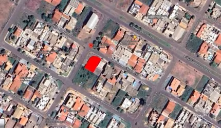 Terreno de esquina de 275 m² no Nova Três Lagoas em Três Lagoas - MS