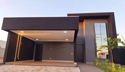 CASA 3 Suites 154 m² Condominio Villa de Leon em Três Lagoas / MS