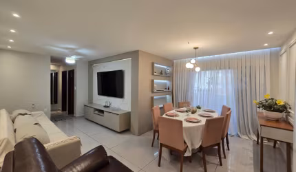 Belo apartamento com 106 m² em Manaira