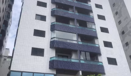 Apartamento com piscina 2 dormitorios 1 suite sacada Ocian 400 metros mar com piscina