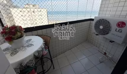 2 dormitorios  1 suite sacada frente mar piscina praia grande
