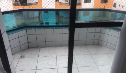 1 dormitorio com suite lindo! sacada vista mar ocian