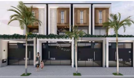 More com Estilo! Sobrados Novos na Cidade Patriarca com 2 Vagas e 03 suítes e Churrasqueira - 146,15m2