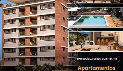 Seu novo lar no coração de Curitiba! Aptos de 2 e 3 dorms, a partir de 71m²