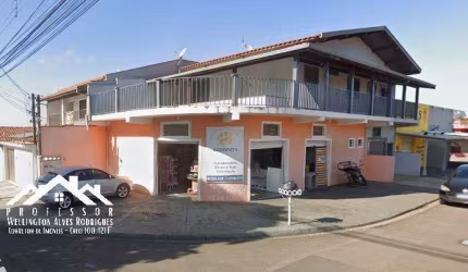 Sobrado com Salão Comercial e Casa no Jd. Lago Azul em Limeira-SP (RB)