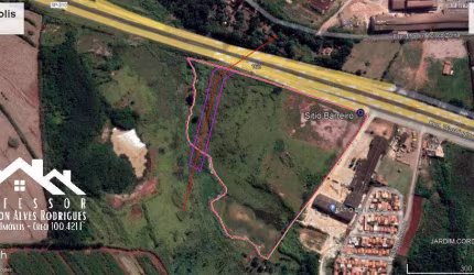 Área com 111 mil metros na Rodovia Washington Luís em Cordeirópolis-SP (MF)