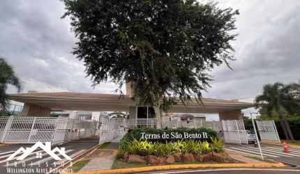 Terreno Plaino no Condomínio Terras de São Bento II em Limeira-SP
