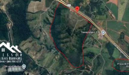 Grande Área de Frente para a Rodovia Washington Luiz em Rio Claro-SP