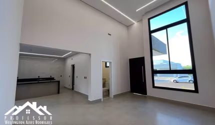 Casa térrea NOVA no Condomínio Fazenda Itapema em Limeira-SP (H)
