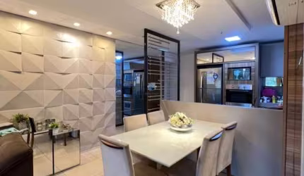 Apartamento de 3 quartos com Jacuzzi no Res Vila Bela - Centro - 130m²