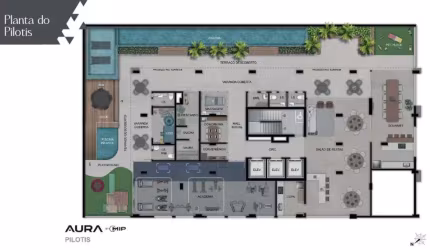 Apartamento à venda no Aura by MIP com 4 quartos e 134m²