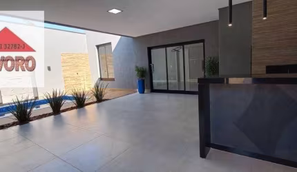 Casa com 3 dormitórios e piscina à venda, Jardim Colina - Americana/SP, 136 m², Espaço Gourmet