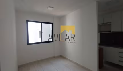 Aluguel de Apartamento no Residencial Parque da Fazenda em Campinas-SP: 2 quartos, 1 sala, 1 banheiro, 1 vaga, 44m².