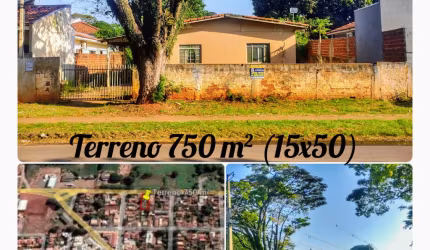 Terreno de 750m² ideal para barracão industrial, área de lazer ou moradia, Iguaraçu-PR