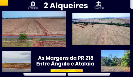 Dois Alqueires as margens da PR 218, próximo ao Ângulo sentido Atalaia