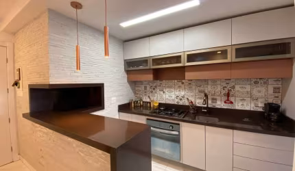 Apartamento à venda com 1 Dormitório churrasqueira garden