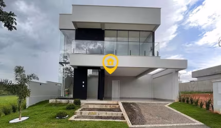 ALUGA - Casa nova com 3 suítes no Condomínio Terras Alpha em Senador Canedo/GO