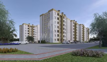Apartamento com 2 quartos à venda na Rua Dona Francisca, 12538, Pirabeiraba, Joinville por R$ 348.619