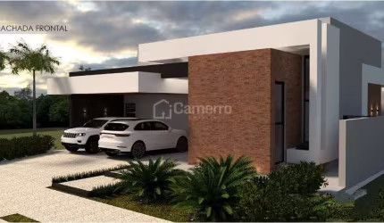 Casa com 4 dormitórios, sendo 3 suítes,  à venda, 270 m² por R$ 1.800.000 - Fazenda Santa Lúcia - A