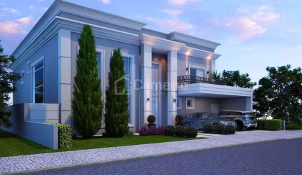 Casa em condomínio com 5 dormitórios e 5 suítes à venda, 430 m² por R$ 3.800.000 - Loteamento Resid