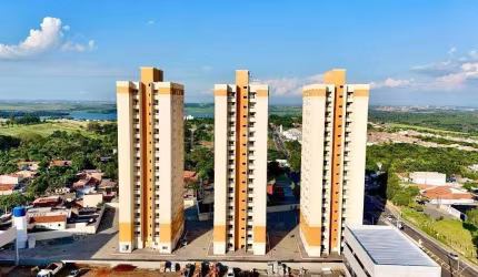 Apartamento com 2 dormitórios para alugar, 59 m² por R$ 1.400/mês - Balneário Salto Grande - Americ