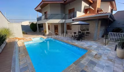 Casa com 3 dormitórios para alugar, 280 m² por R$ 6.000,00/mês - Werner Plaas - Americana/SP
