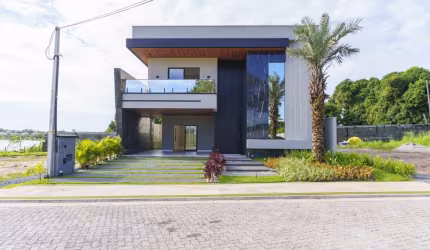 Casa Duplex/Nova para Venda em Eusébio, Coité, 5 dormitórios, 5 suítes, 6 banheiros, 4 vagas