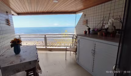 Apartamento Frente ao Mar na PraiA Grande