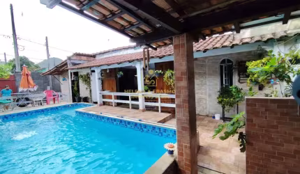 Casa com 3 quartos, Jussara, Mongaguá - R$ 350 mil, Cod: 229