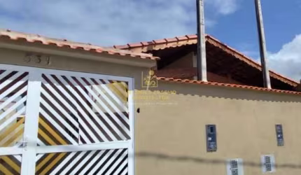 Casa com 2 quartos, Jussara, Mongaguá - R$ 320 mil, Cod: 240
