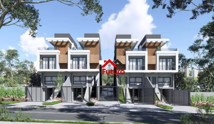 Sobrado com 3 dormitórios à venda, 179 m² por R$ 1.873.562,40 - Água Verde - Curitiba/PR