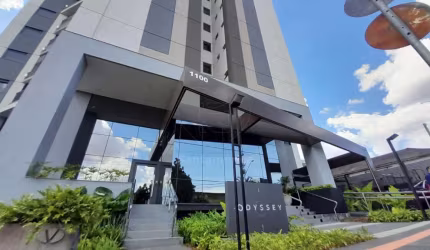 Apartamento novo no Edifício Odyssey para alugar com suíte e cozinha planejada na Região Central