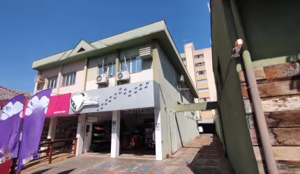 Sala comercial para alugar na Avenida Duque de Caxias contendo sala com divisória e ar-condicionado