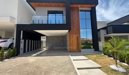 Casa de Alto Padrão no Condomínio Araçari com 3 Suítes para Venda