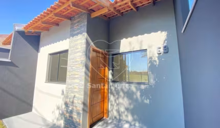 Casa no Jardim Aliança com 2 dormitórios e 1 banheiro