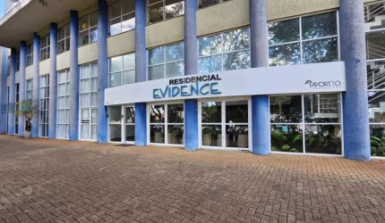 Apartamento mobiliado para alugar com 1 Suíte no Edifício Evidence, Bela Suíça, Zona Sul de Londrina
