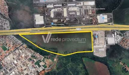 Terreno comercial à venda na Rodovia Dom Pedro I, Km 141, Jardim Santa Genebra, Campinas